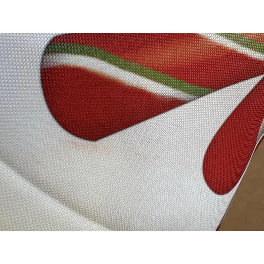 Vintage Christmas Candy Cane Yard Flag Holiday Holly‎ Red Green ~ 40x27 READ